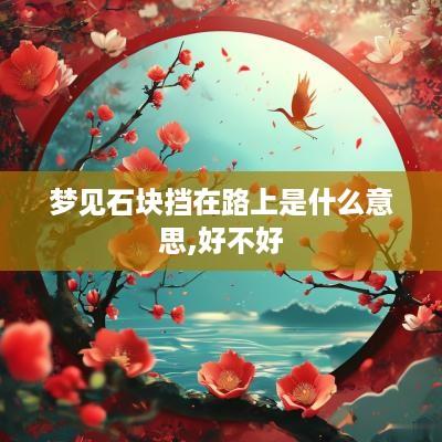 梦见石块挡在路上是什么意思,好不好