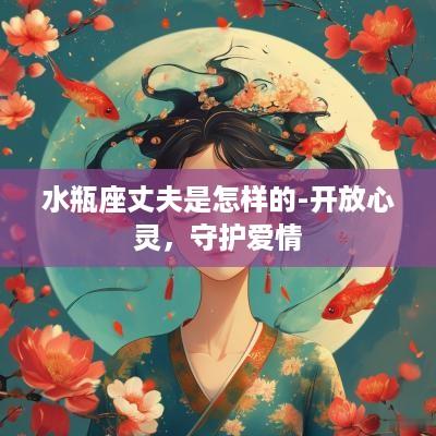 水瓶座丈夫是怎样的-开放心灵，守护爱情