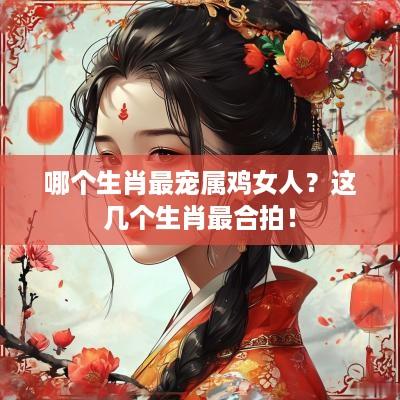 哪个生肖最宠属鸡女人？这几个生肖最合拍！