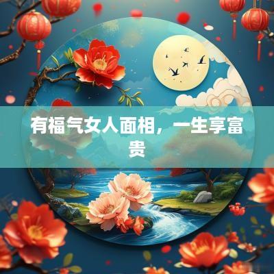 有福气女人面相，一生享富贵