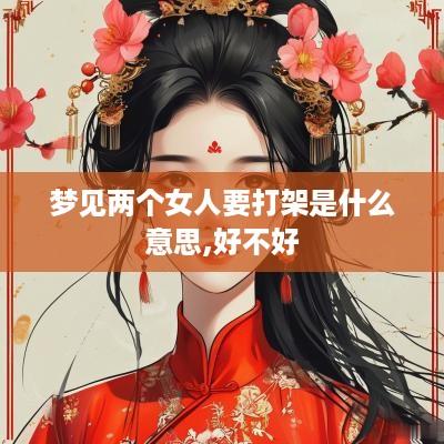 梦见两个女人要打架是什么意思,好不好