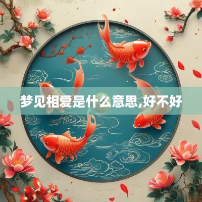 梦见相爱是什么意思,好不好