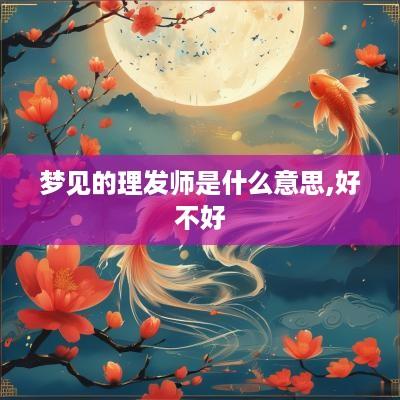 梦见的理发师是什么意思,好不好