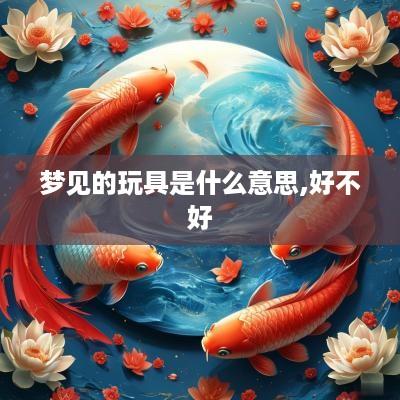梦见的玩具是什么意思,好不好