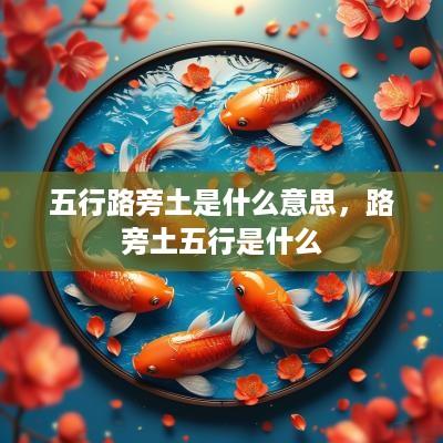 五行路旁土是什么意思，路旁土五行是什么