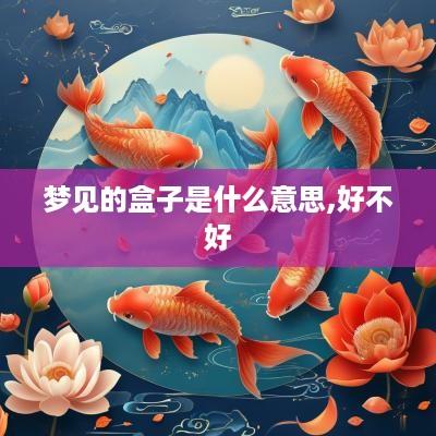 梦见的盒子是什么意思,好不好
