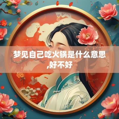 梦见自己吃火锅是什么意思,好不好