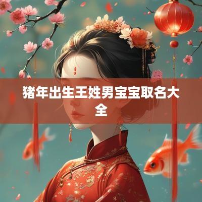 猪年出生王姓男宝宝取名大全