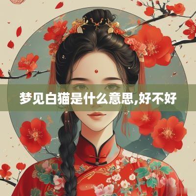 梦见白猫是什么意思,好不好