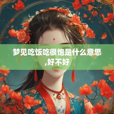梦见吃饭吃很饱是什么意思,好不好