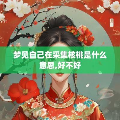 梦见自己在采集核桃是什么意思,好不好