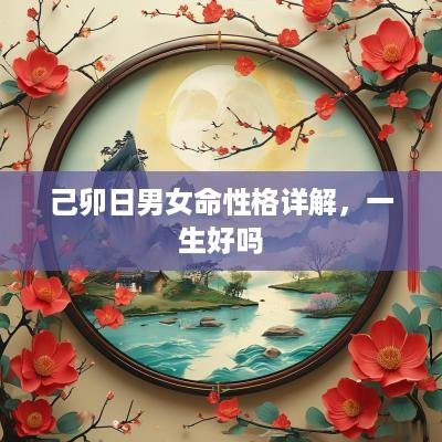 己卯日男女命性格详解，一生好吗