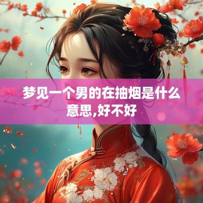梦见一个男的在抽烟是什么意思,好不好