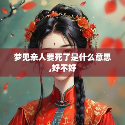 梦见亲人要死了是什么意思,好不好
