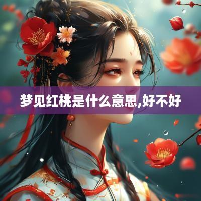梦见红桃是什么意思,好不好