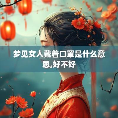 梦见女人戴着口罩是什么意思,好不好