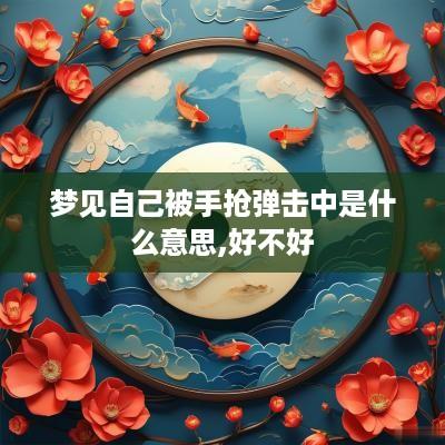 梦见自己被手抢弹击中是什么意思,好不好