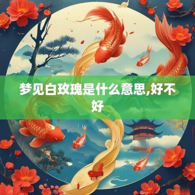 梦见白玫瑰是什么意思,好不好