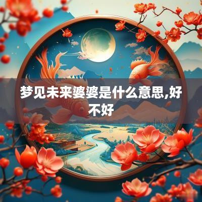 梦见未来婆婆是什么意思,好不好