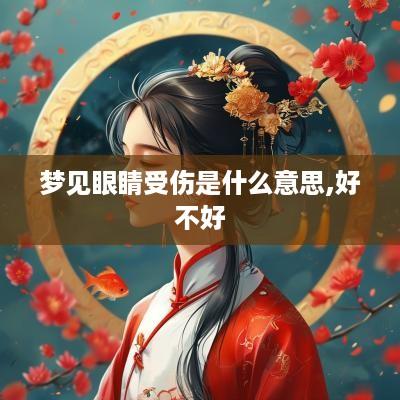 梦见眼睛受伤是什么意思,好不好