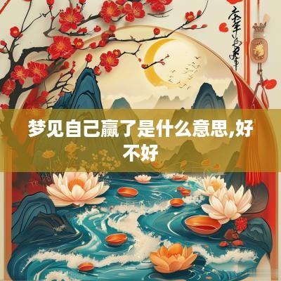 梦见自己赢了是什么意思,好不好