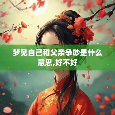 梦见自己和父亲争吵是什么意思,好不好