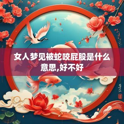 女人梦见被蛇咬屁股是什么意思,好不好