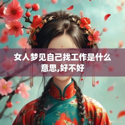 女人梦见自己找工作是什么意思,好不好