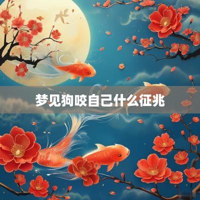 梦见狗咬自己什么征兆