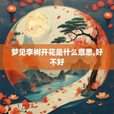 梦见李树开花是什么意思,好不好