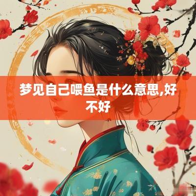 梦见自己喂鱼是什么意思,好不好
