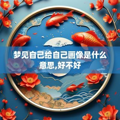 梦见自己给自己画像是什么意思,好不好