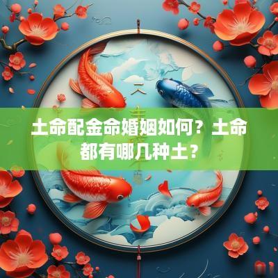 土命配金命婚姻如何？土命都有哪几种土？