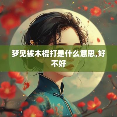 梦见被木棍打是什么意思,好不好