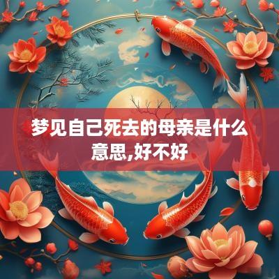 梦见自己死去的母亲是什么意思,好不好