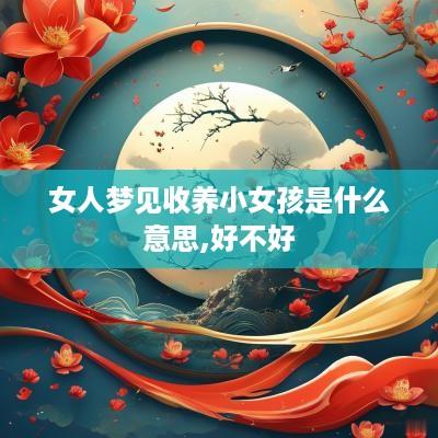 女人梦见收养小女孩是什么意思,好不好