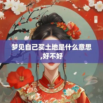 梦见自己买土地是什么意思,好不好