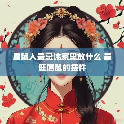 属鼠人最忌讳家里放什么 最旺属鼠的摆件