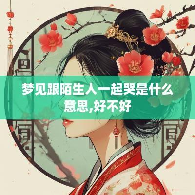 梦见跟陌生人一起哭是什么意思,好不好