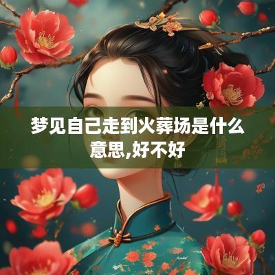 梦见自己走到火葬场是什么意思,好不好