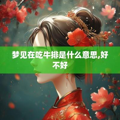 梦见在吃牛排是什么意思,好不好