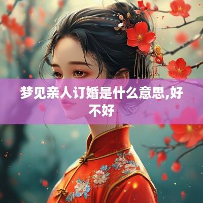 梦见亲人订婚是什么意思,好不好