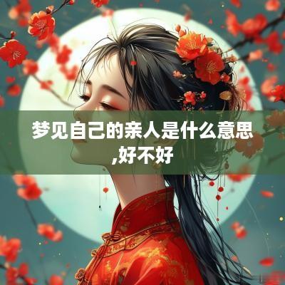 梦见自己的亲人是什么意思,好不好