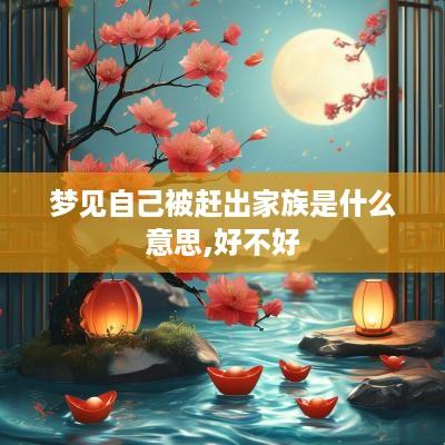 梦见自己被赶出家族是什么意思,好不好