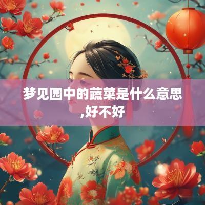 梦见园中的蔬菜是什么意思,好不好