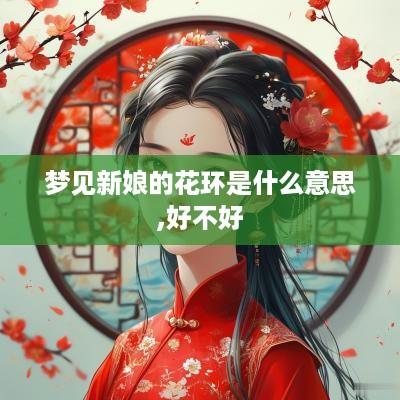 梦见新娘的花环是什么意思,好不好