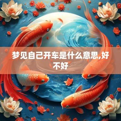 梦见自己开车是什么意思,好不好