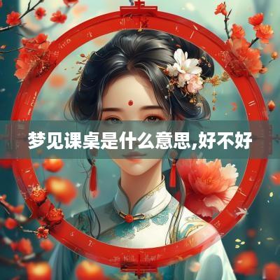 梦见课桌是什么意思,好不好