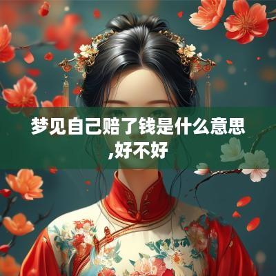 梦见自己赔了钱是什么意思,好不好