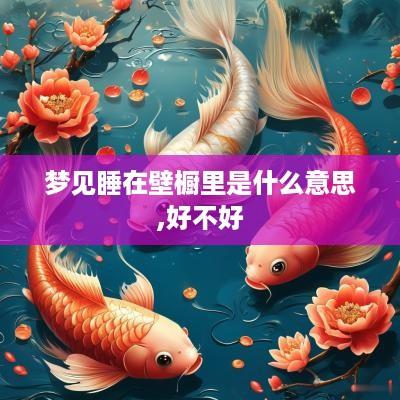 梦见睡在壁橱里是什么意思,好不好